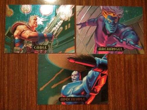 Vintage 1994 Marvel masterpieces Holoblast 1-9 complete
