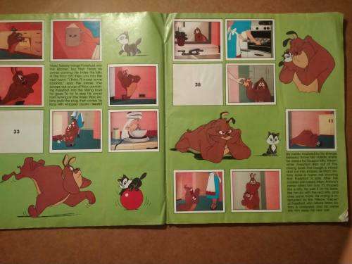 Vintage Happy Birthday Bugs Panini Sticker Album 1990 (not complete)