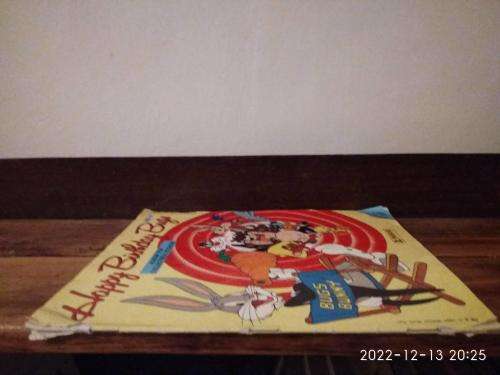 Vintage Happy Birthday Bugs Panini Sticker Album 1990 (not complete)