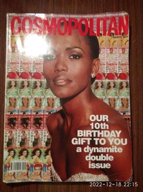 Cosmopolitan March 1994 Magazine Dynamite double issue
