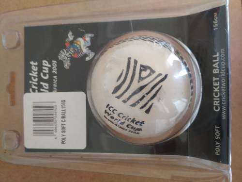 Wasp - Cricket Bat Mallet - 156 GMS (Allan Donald) & Poly Soft Ball (Official licensed WC Product)