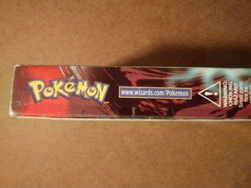 Vintage - Empty Pokemon Theme Deck boxes / Rulebook and counters