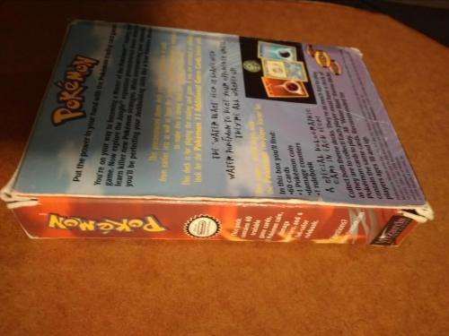 Vintage - Empty Pokemon Theme Deck boxes / Rulebook and counters