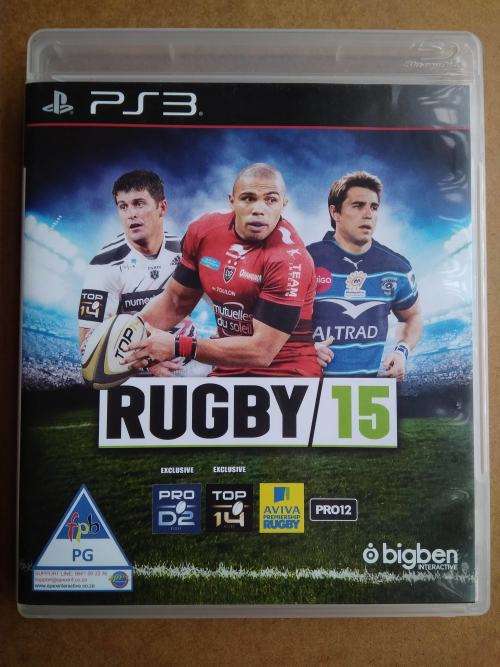 PS3 Rugby 15  Tested and working
