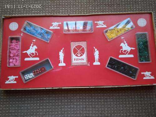 Vintage 1968 Risk Board Game Parker Brothers Continental