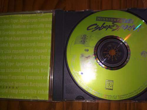 Vintage PC-CD - Sierra - MissionForce: CyberStorm (PC, 1996)