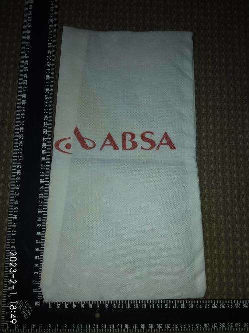 Vintage Absa Bank Money Bag (old logo)