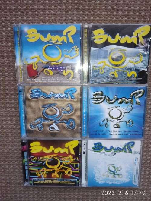 Original BUMP Music CD collection/ LOT