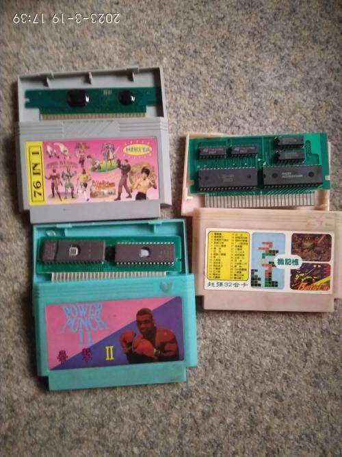 8-Bit/8 Bit TV Game Cartridge bundle (3 games)