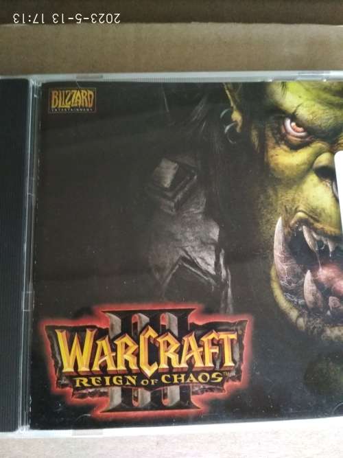 Classic Blizzard Warcraft 3 Reign of Chaos PC Game