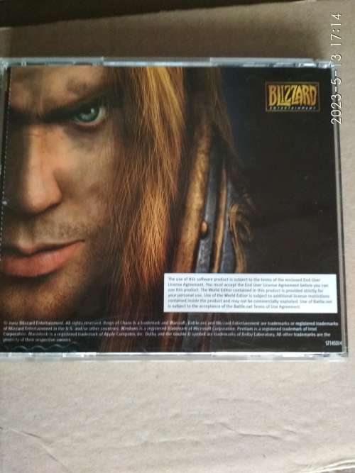 Classic Blizzard Warcraft 3 Reign of Chaos PC Game