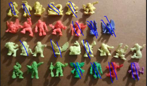 MIMP Monster In My Pocket Figurines (Each)