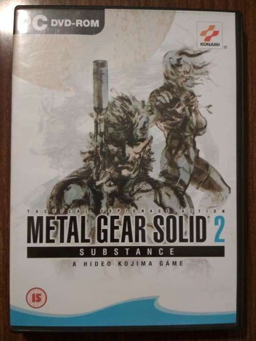Metal Gear Solid 2 Substance PC DVD-ROM - CIB
