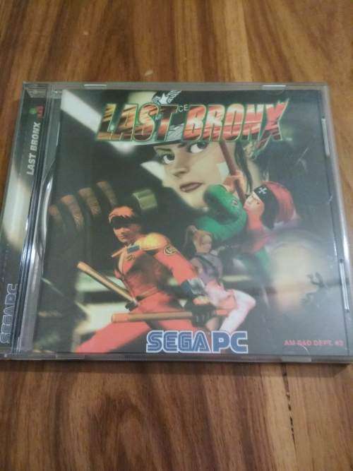 Last Bronx Jewel Case (Sega PC Game - Tested and Working)