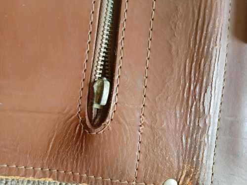 Vintage Sapro Genuine Leather Brief case