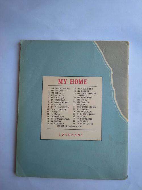 Vintage 1960 My home in South Africa Isabel crombie No. 24 book