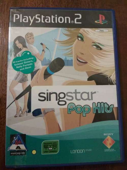 SingStar: Pop Hits (PlayStation 2) PS2 Game