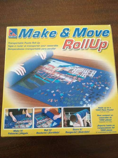 Make & Move RollUp (Transportable Puzzle/Jigsaw Roll Up Felt Mat) (Sure-Lox )