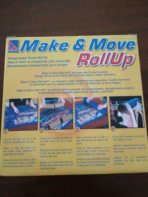 Make & Move RollUp (Transportable Puzzle/Jigsaw Roll Up Felt Mat) (Sure-Lox )