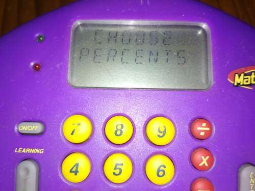 Math Shark Mathshark Educational Insights Handheld Electronic Learning System