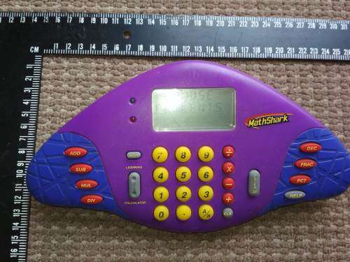 Math Shark Mathshark Educational Insights Handheld Electronic Learning System