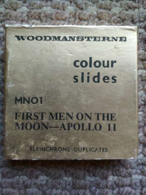 Woodmansterne - Colour Slides - MNO1 1st Men In Moon - Apollo 11