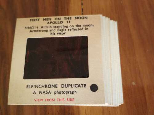 Woodmansterne - Colour Slides - MNO1 1st Men In Moon - Apollo 11