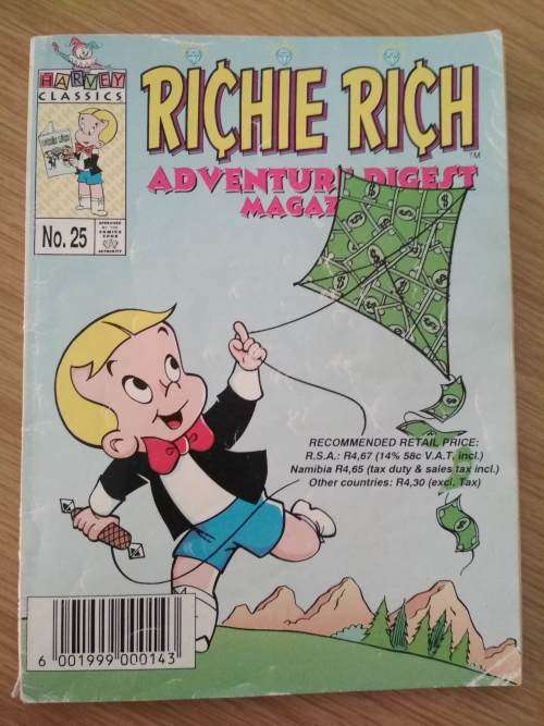 Harvey Classics - Richie Rich Comic No. 25 - Small size