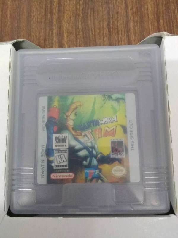 Nintendo Game Boy/Gameboy Earthworm Jim With Manual & Box (CIB)