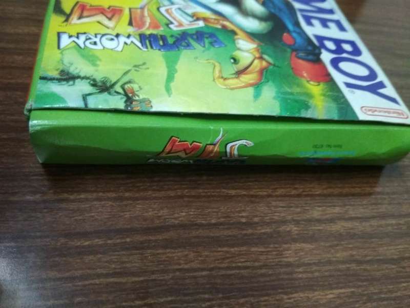 Nintendo Game Boy/Gameboy Earthworm Jim With Manual & Box (CIB)