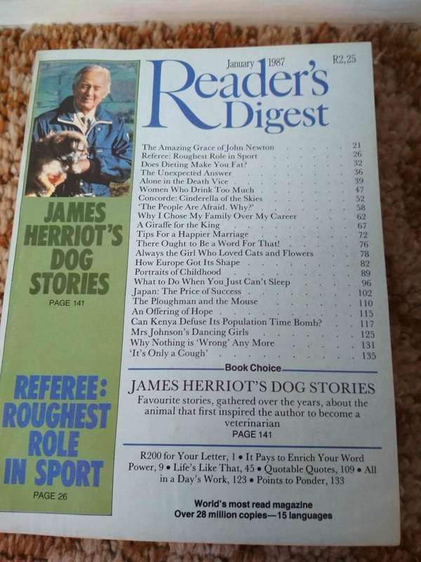 Reader`s Digest Magazines 1980s Bundle