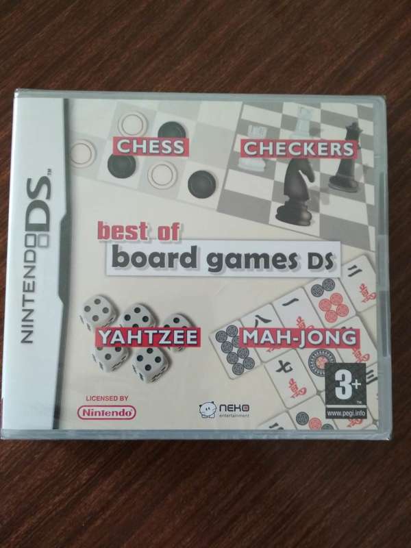 Nintendo DS Best of Board Games Brand-new & Sealed