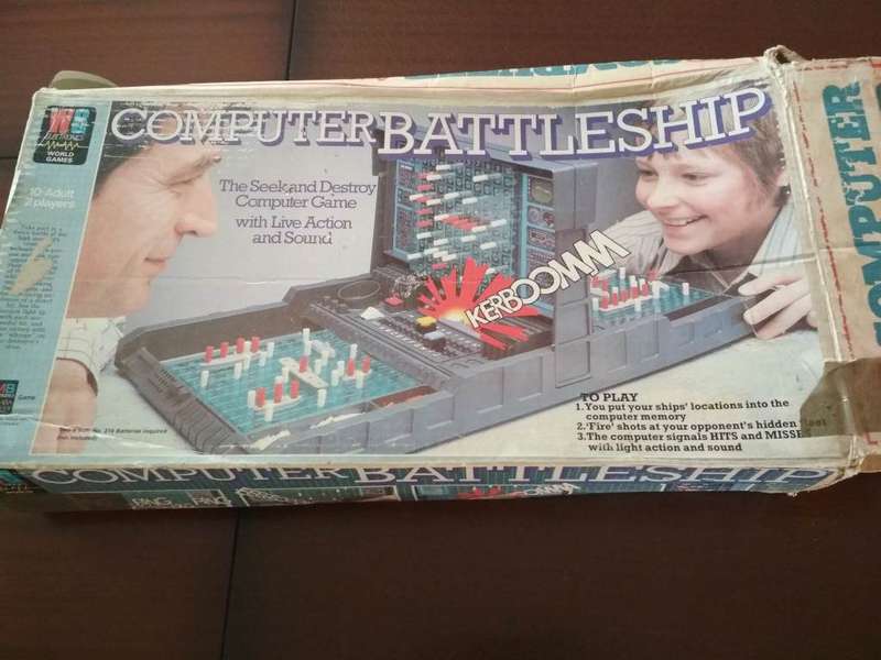 Vintage Computer Battleship - Seek & Destroy Computer Game With Live Action and Sound (booked)