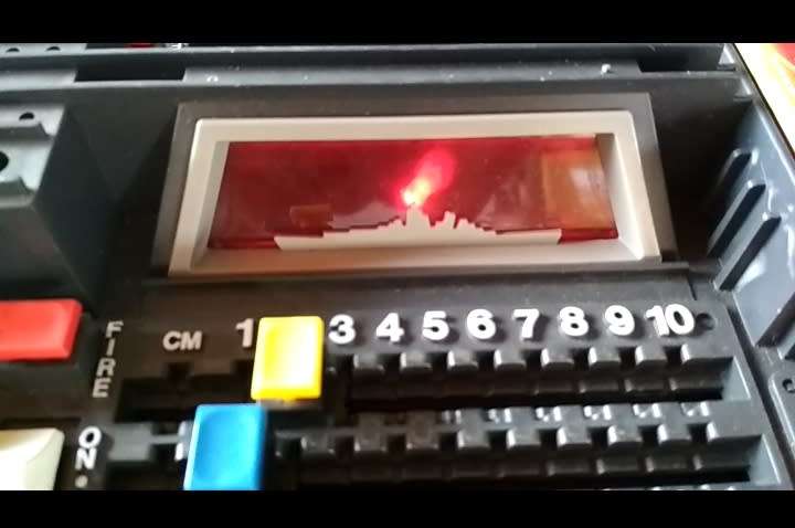 Vintage Computer Battleship - Seek & Destroy Computer Game With Live Action and Sound (booked)
