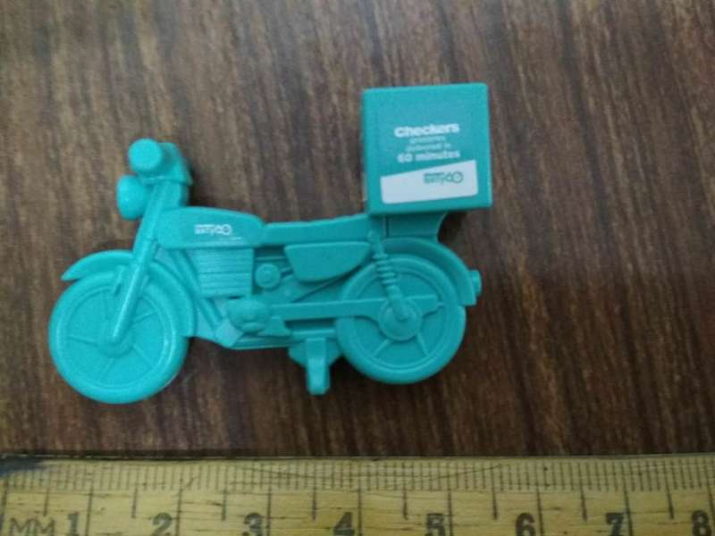 Checkers 60/60 Toy Motorbike/Bike