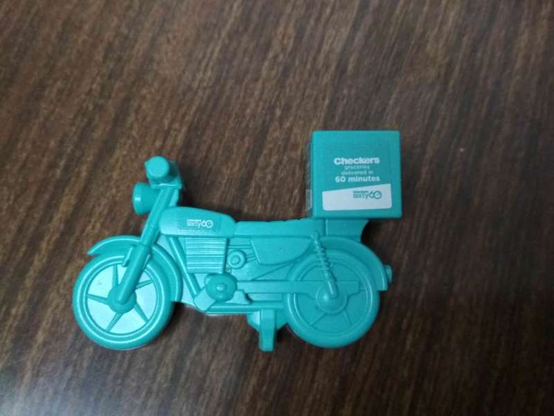 Checkers 60/60 Toy Motorbike/Bike