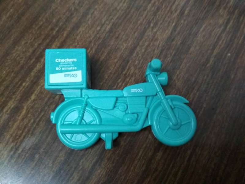 Checkers 60/60 Toy Motorbike/Bike