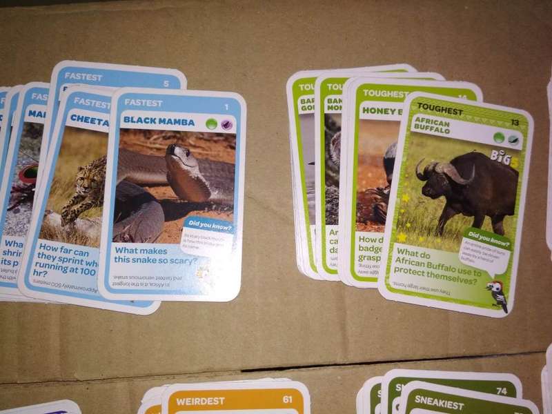 Pick n Pay Super Animals (Series 1) Complete Set of 108 Cards