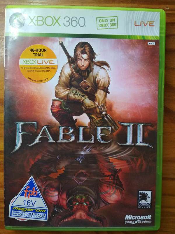 2xXbox 360 Games - Fable II & Air Conflicts Pacific Carriers Game Bundle
