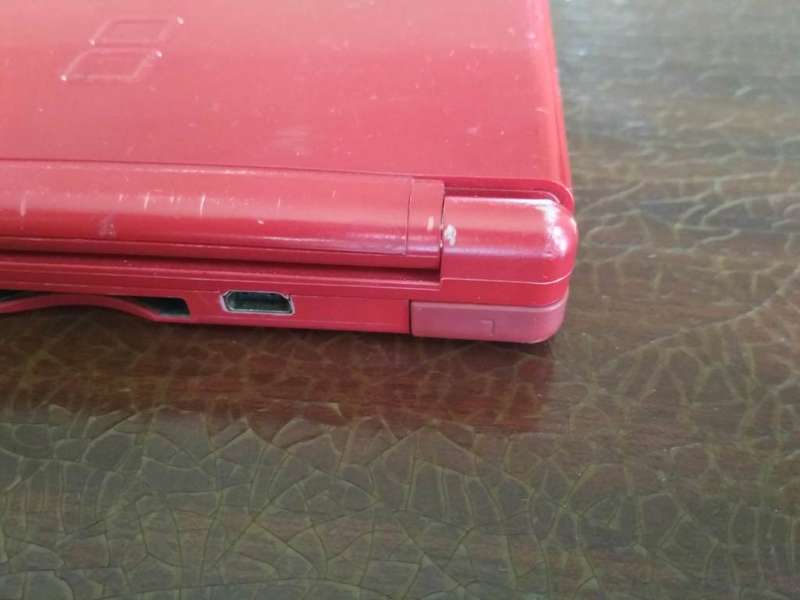 Nintendo DS Console Red With Samsung Stylus Pen, Carry Case & Games Bundle (Tested & Working)