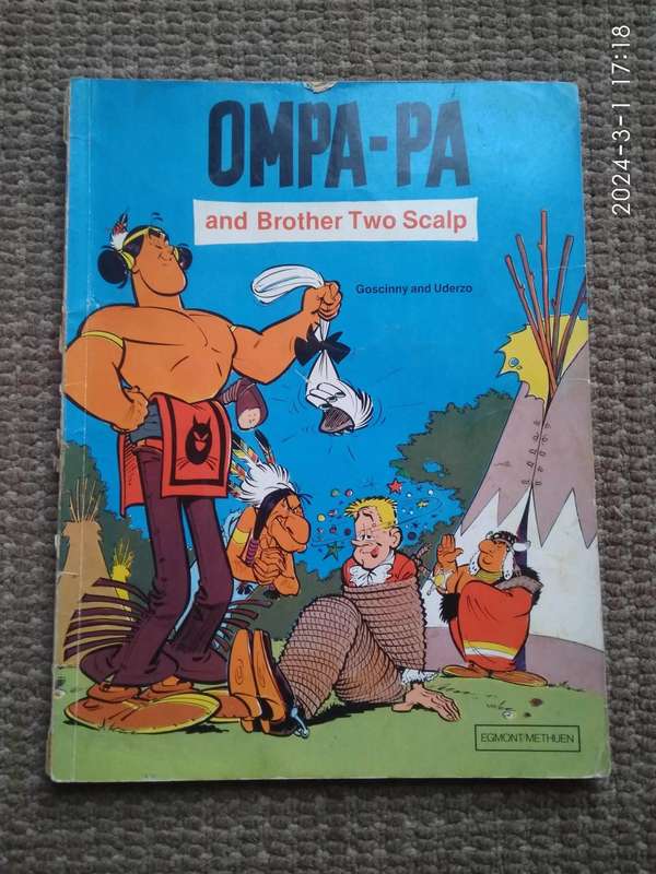 1977 OMPA-PA and Brother Two Scalp Goscinny and Uderzo