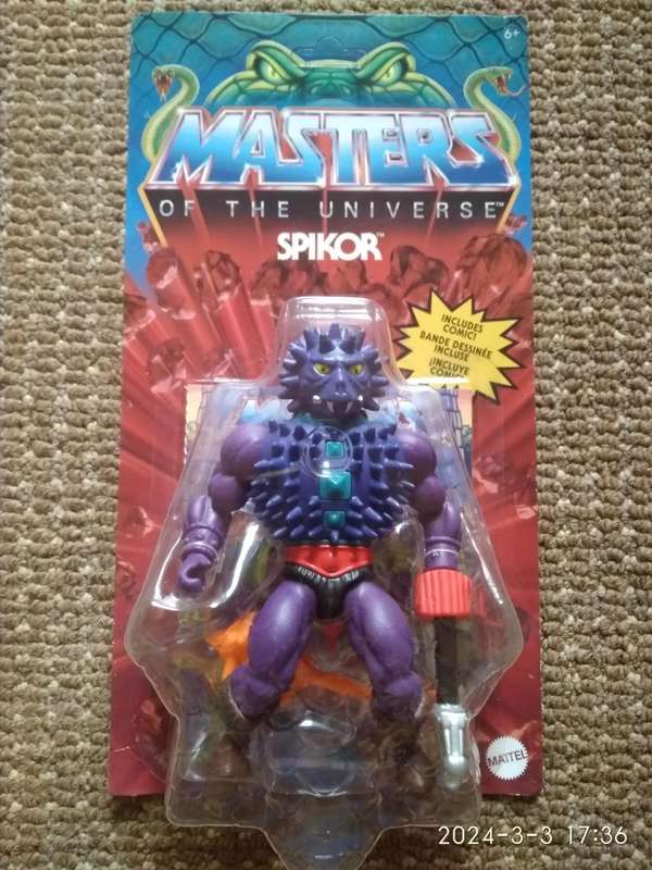 Masters Of The Universe Origins Motu Spikor Action Figure (He-Man / He Man)