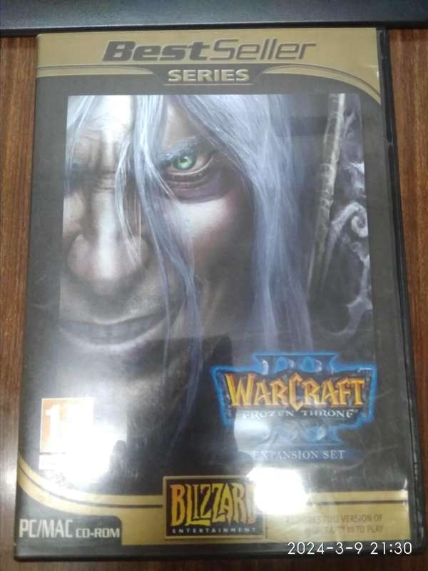 Warcraft 3 Frozen Throne Expansion Set PC - Game Blizzard
