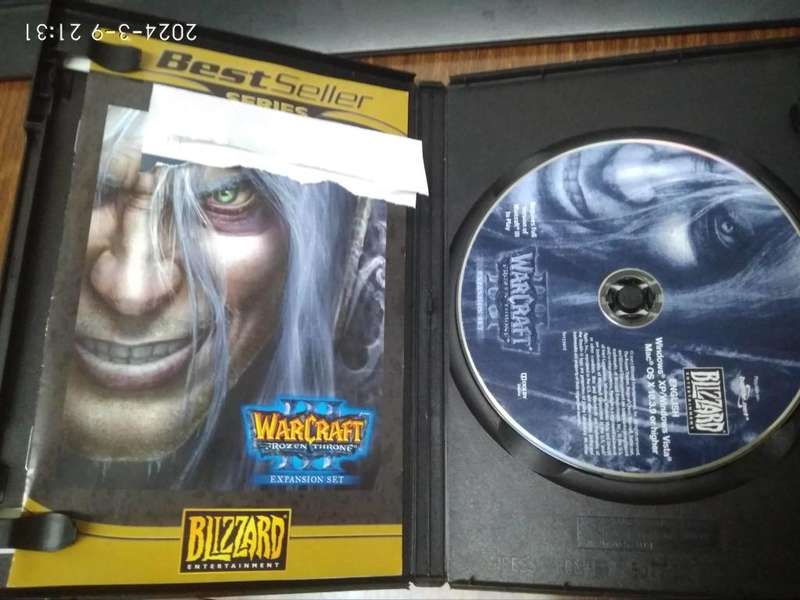 Warcraft 3 Frozen Throne Expansion Set PC - Game Blizzard