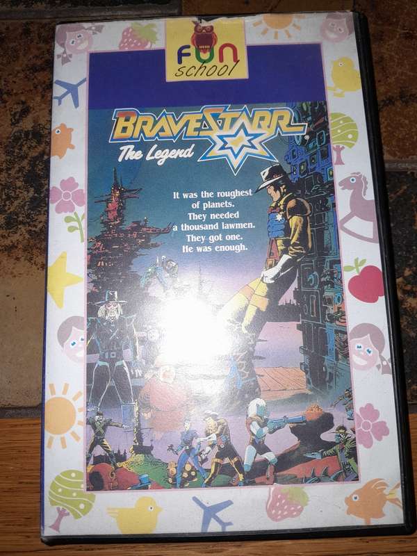 Bravestarr The Legend VHS - Tested and Working