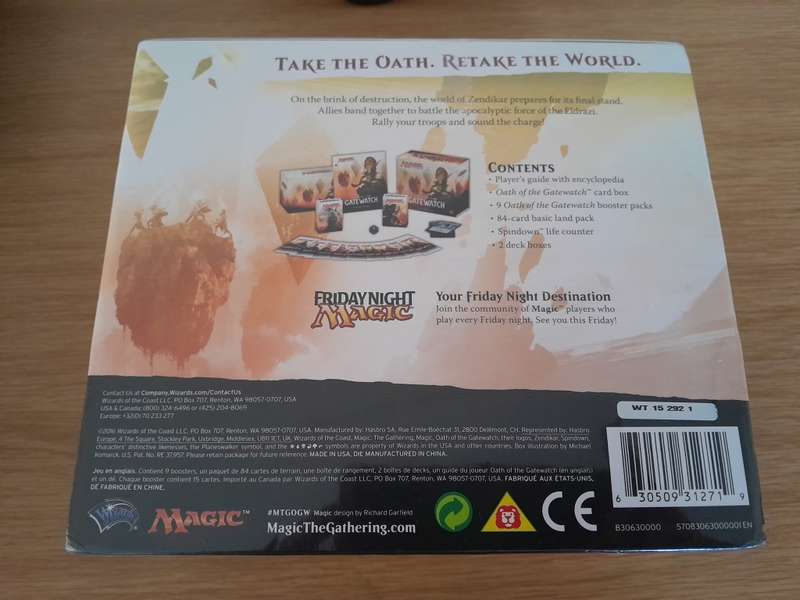 Magic The Gathering (MTG) Cards - Oath Of The Gatewatch Bundle - Brand-New & Factory Sealed