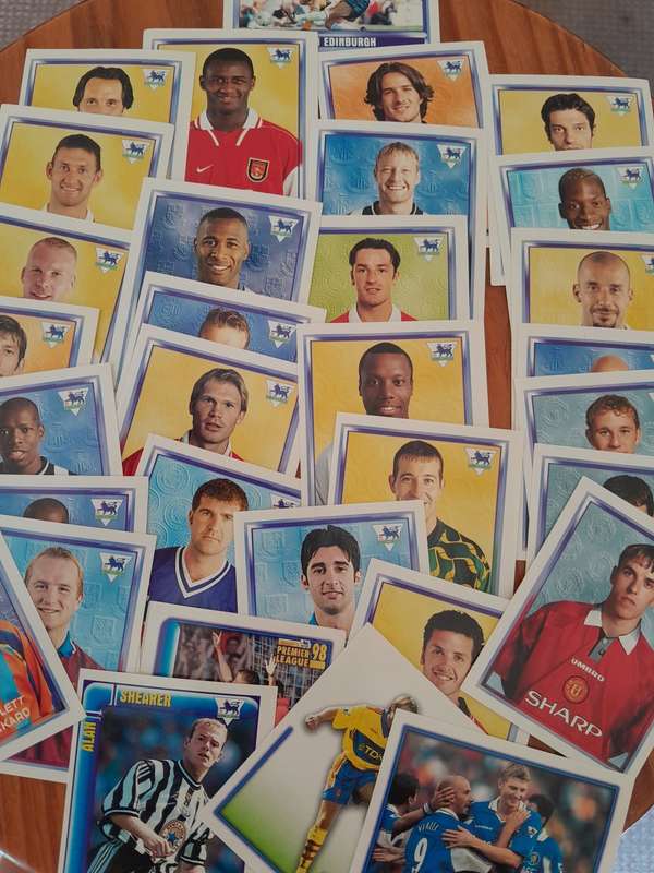 Merlin`s Premier League `98 & `99 Sticker Bundle