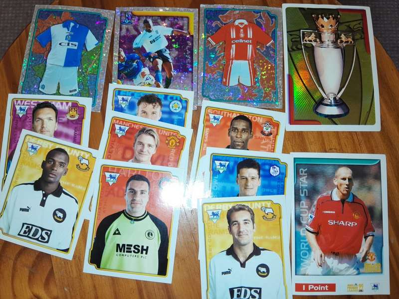 Merlin`s Premier League `98 & `99 Sticker Bundle