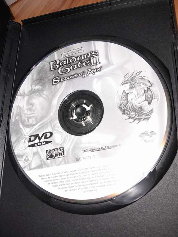 Baldur`s Gate 2 Shadows of Amn & Throne of Bhaal Expansion  (PC DVD Game - Tested and Working)