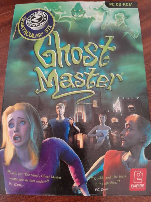Ghost Master Game WIth Poster & Handbook (PC Game)